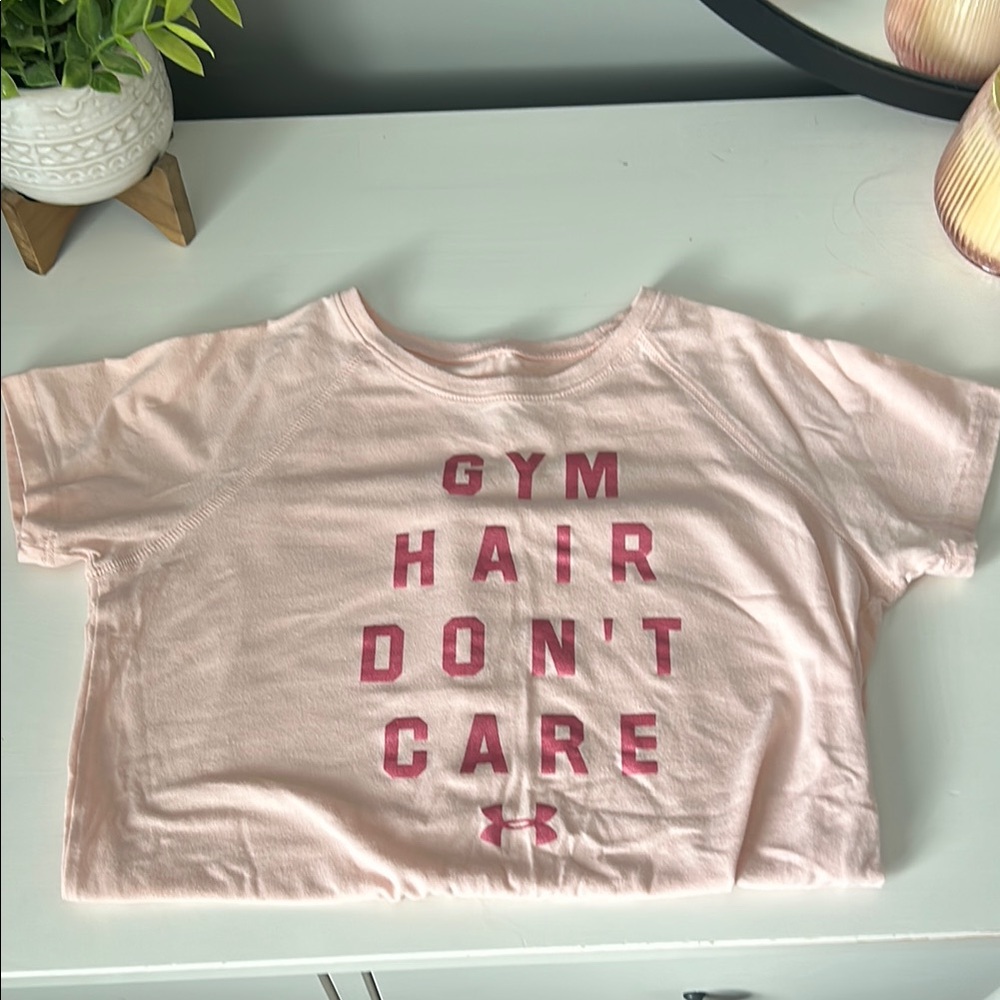 Under Armour Kids Pink Graphic T-Shirt